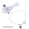 0.3/1m 90 Degrees Micro USB Data Cable Fast Charging Cable Efficient Cable Data Line for Cellphone Tablet Charge Cable