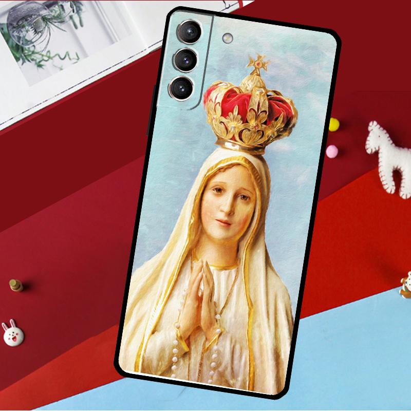 Virgin De Guadalupe Virgen Mary Funda For Samsung Galaxy S26 S25 S24 S21 S22 S20 Ultra S9 S10 Plus S23 FE S25 FE Phone Case