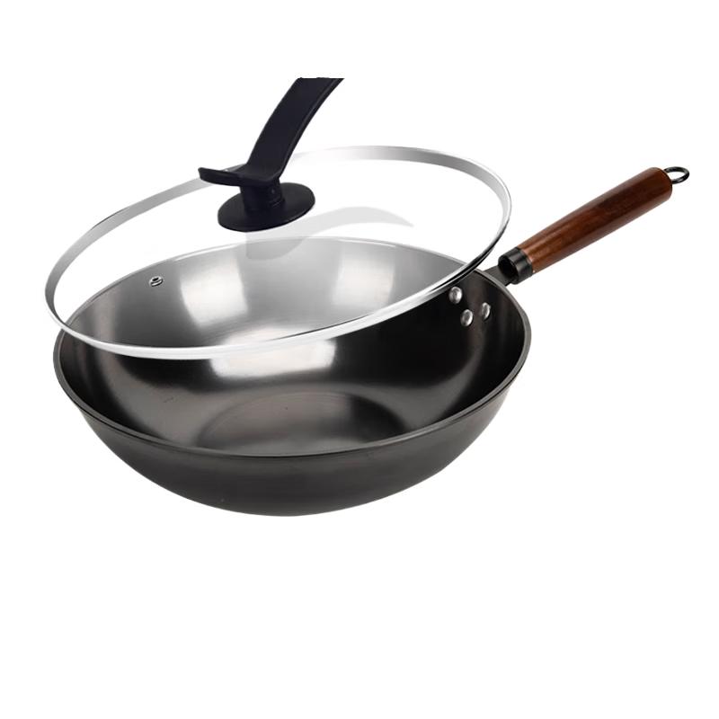 Wutuo Black King Kong Nitrided Fine Iron Wok