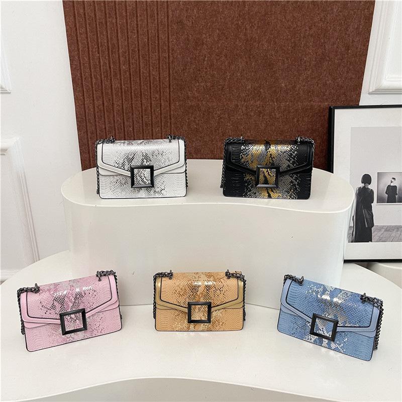 Korean style fashionable casual niche design versatile chain exquisite western-style single shoulder crossbody women's bag