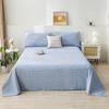 Cotton Thick Bed Flat Sheet for Double Bed Plain Top Sheets Single/Queen/King Flat Bedsheets Soft Home Bed Linen Sheets