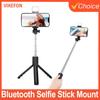 Bluetooth Selfie Stick Mount Scalable 360 ° Rotatable Phone Holder with Light for iPhone 16 15 14 Samsung S24 Xiaomi iOS/Android 7