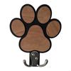 Polished Wooden Animal Claw Wall Hook Decorative Hanger Home Storage Solution HX6C