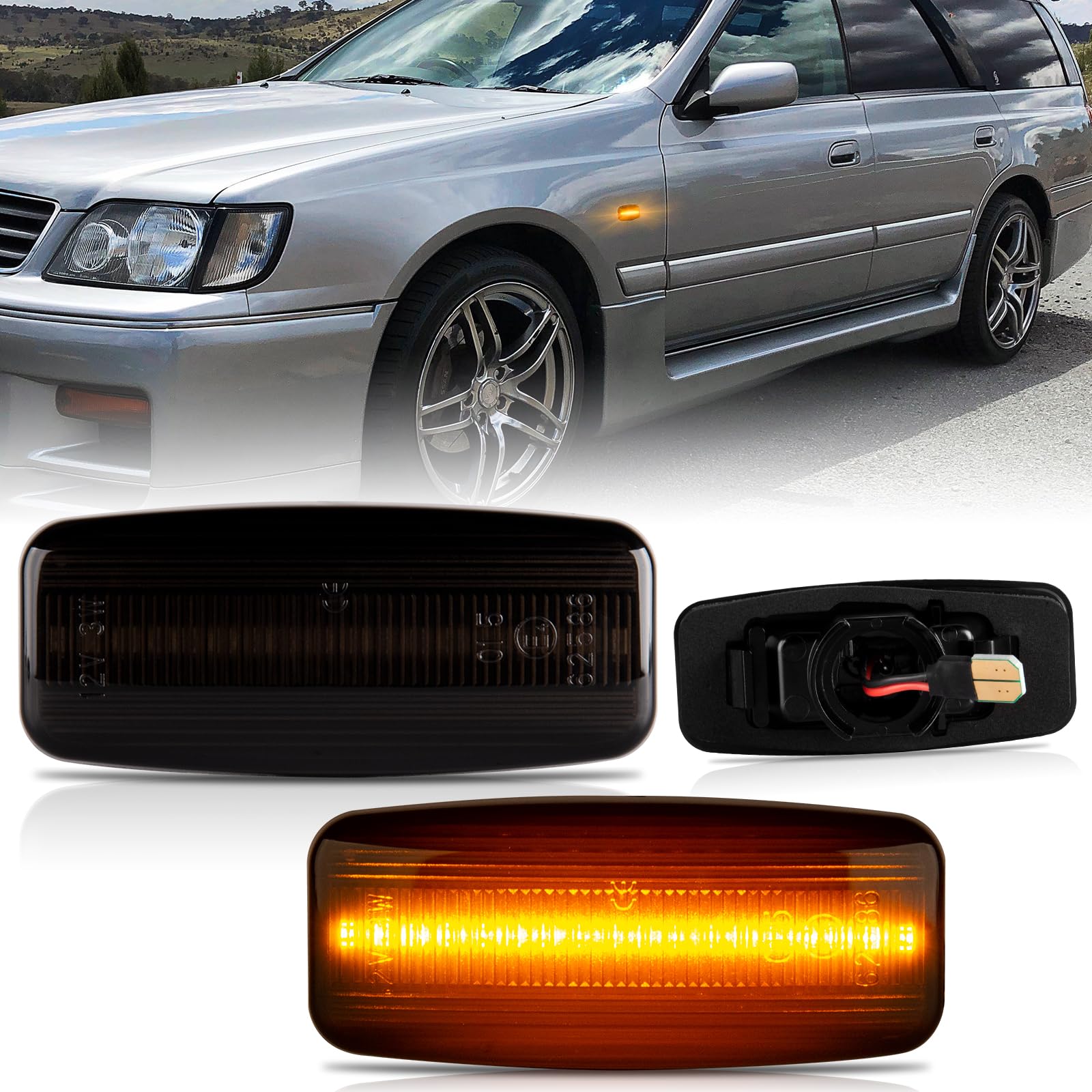 

POPMOTORZ LED side marker Presage U31 Wingroad Y11 Y12 Cima