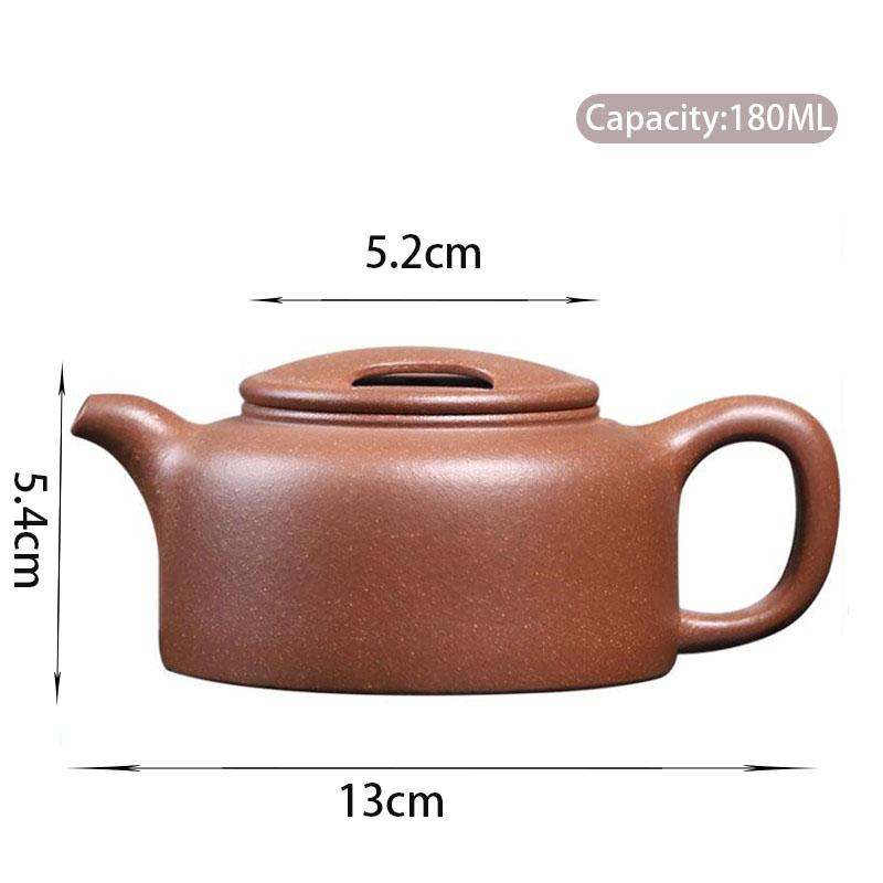 

180ml Creativity Yixing Purple Clay Teapot Handmade Tea Pot Kettle Beauty Tea Infuser Chinese Raw Ore Zisha Tea Set Teaware
