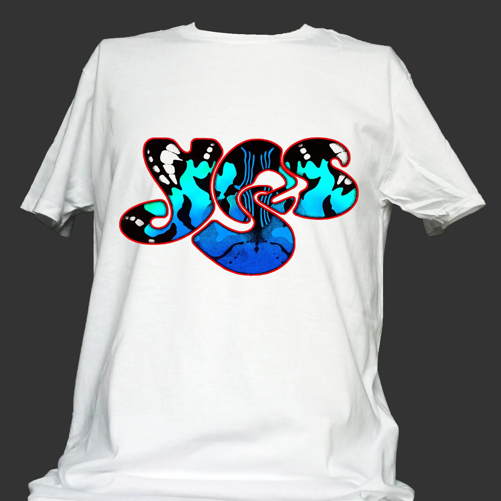 YES ROCK PSYCHEDELIC METAL T-Shirt Mens Womens Tees Top unisex S-3XL 4XL