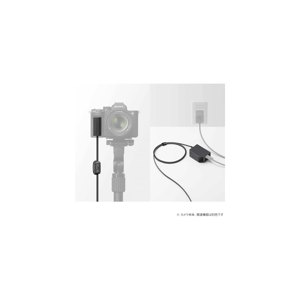 Sony DC-C1 DC Coupler for Cameras, Compatible with NP-FZ100 and NP-FW50 Batteries.