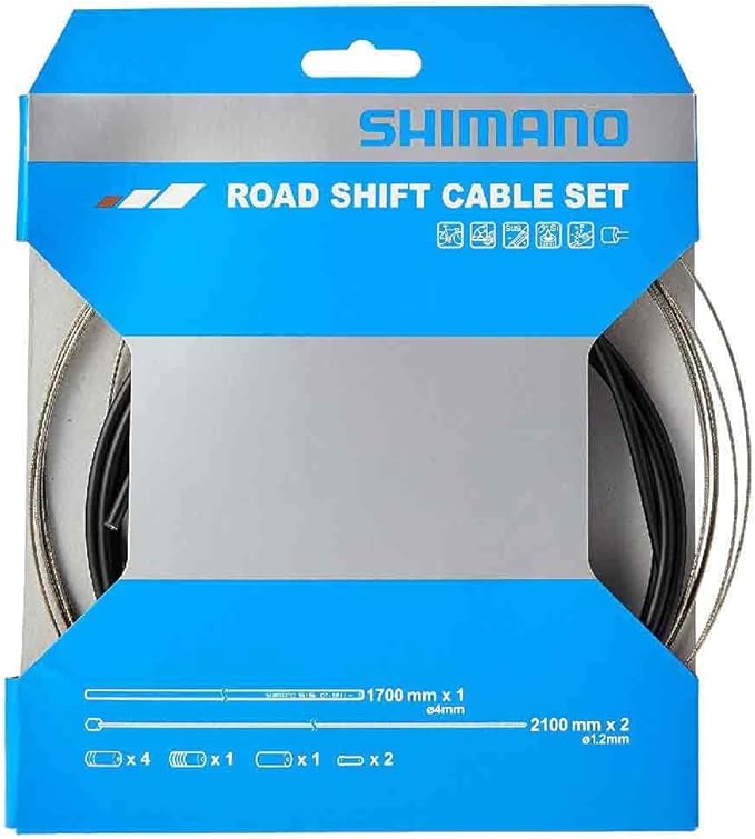 SHIMANO Road Acer Cable and Sleeve Black 2016