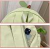 2025 Cute Watermelon Backpack for Girls - Large Capacity Schoolbag: Fresh and Casual Design