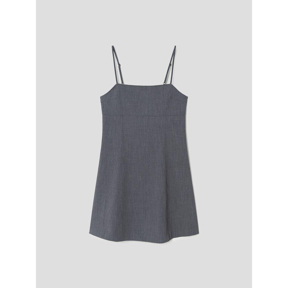 8SECONDS Gray Mini Dress Ash