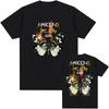 MAROON 5 Love Is Like Tour Tričko Grafický potisk alba Trička Grunge móda Unisex Streetwear Bavlna Léto Pánské tričko Top