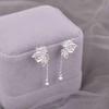 Hollow Lotus Seed Butterfly Tassel Earrings: Women's New Chinese Style, Luxurious Summer 2025 Niche Design.