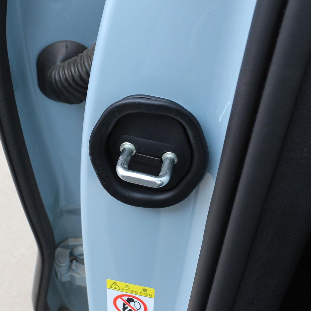 For BYD Atto 3 Atto3 Yuan Plus Door Lock Protective Cover Door Silicone Anti-Collision Shock Absorbing Pad Latches Cover