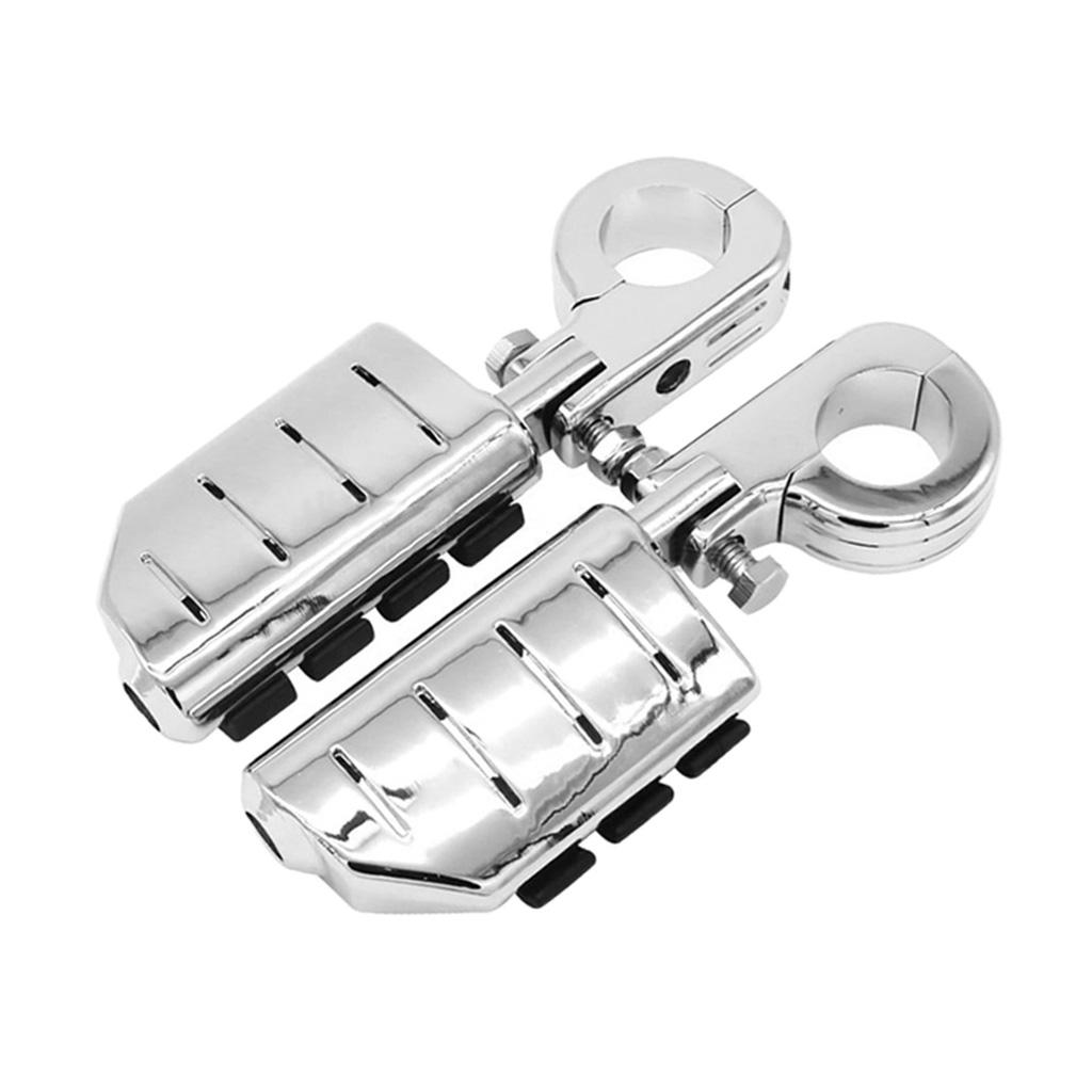 Racing Motorcycle Footpegs with Fixed Brackets Footrest for - As Described
