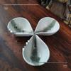 Large Thai Ceramic Essential Oil Dish for Beauty Salon & Spa