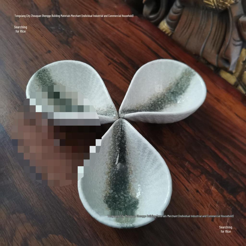 Large Thai Ceramic Essential Oil Dish for Beauty Salon & Spa
