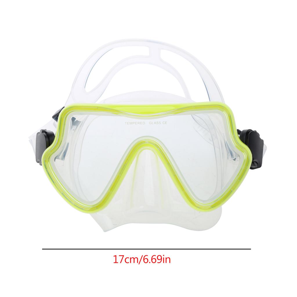 Scuba Snorkel Mask Freediving Mask Anti-Fog Swimming Goggles Wide View Diving Mask for Scuba Diving & Snorkeling