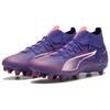 Puma Ultra 5 Match Comfortable Ag Fg Artificial Grass Support Lightweight Soccer Shoes Men Soccer Shoes Purple 107686-01