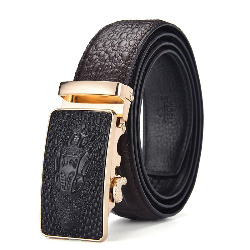 New Belt Men's Automatic Buckle Belt Men's Belts Business Men's Belts