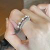 Niche Design, Advanced Sense, Gentle Love, Simple Zircon Ring, Exquisite Fashion, Personalized Index Finger Ring