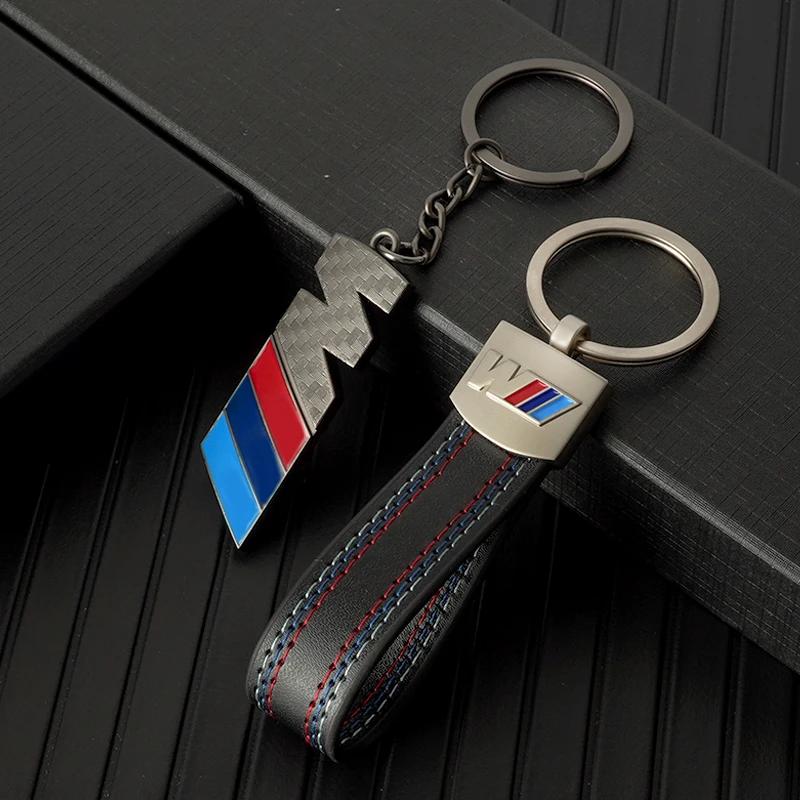 BAGP9 2026 Car Sticker Luxury Car Emblem Keychain Anti-loss Keyring For BMW M X1 X2 X3 X4 X5 X6 3 5 Series M2 M3 M4 M5 M6 M7 Auto Inte