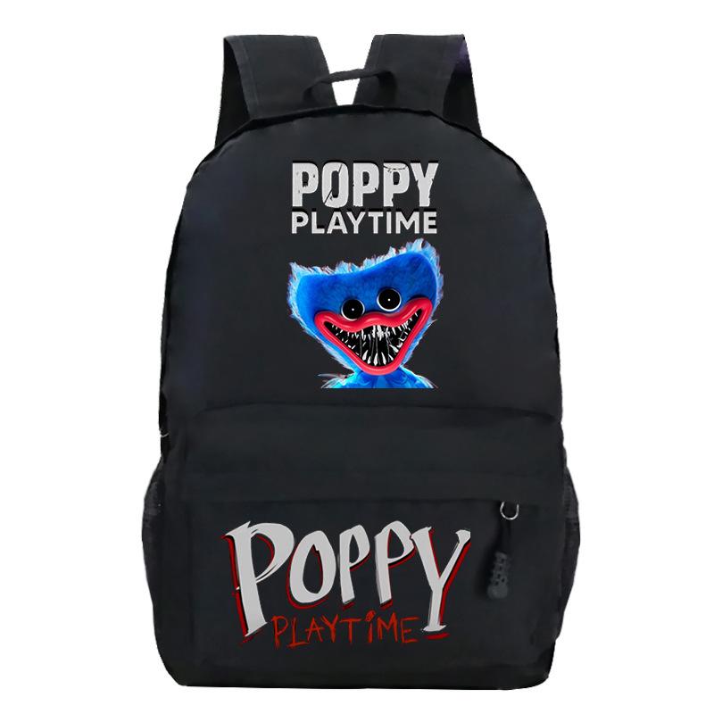 

Мерч игры Poppy Playtime, повседневный школьный рюкзак с мультяшным принтом, новый рюкзак для студента 30*12*42cm