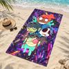 Gorillaz Microfiber Beach Towel Quick Dry Sand Free Lightweight Beach Towels for Travel Swimming Camping