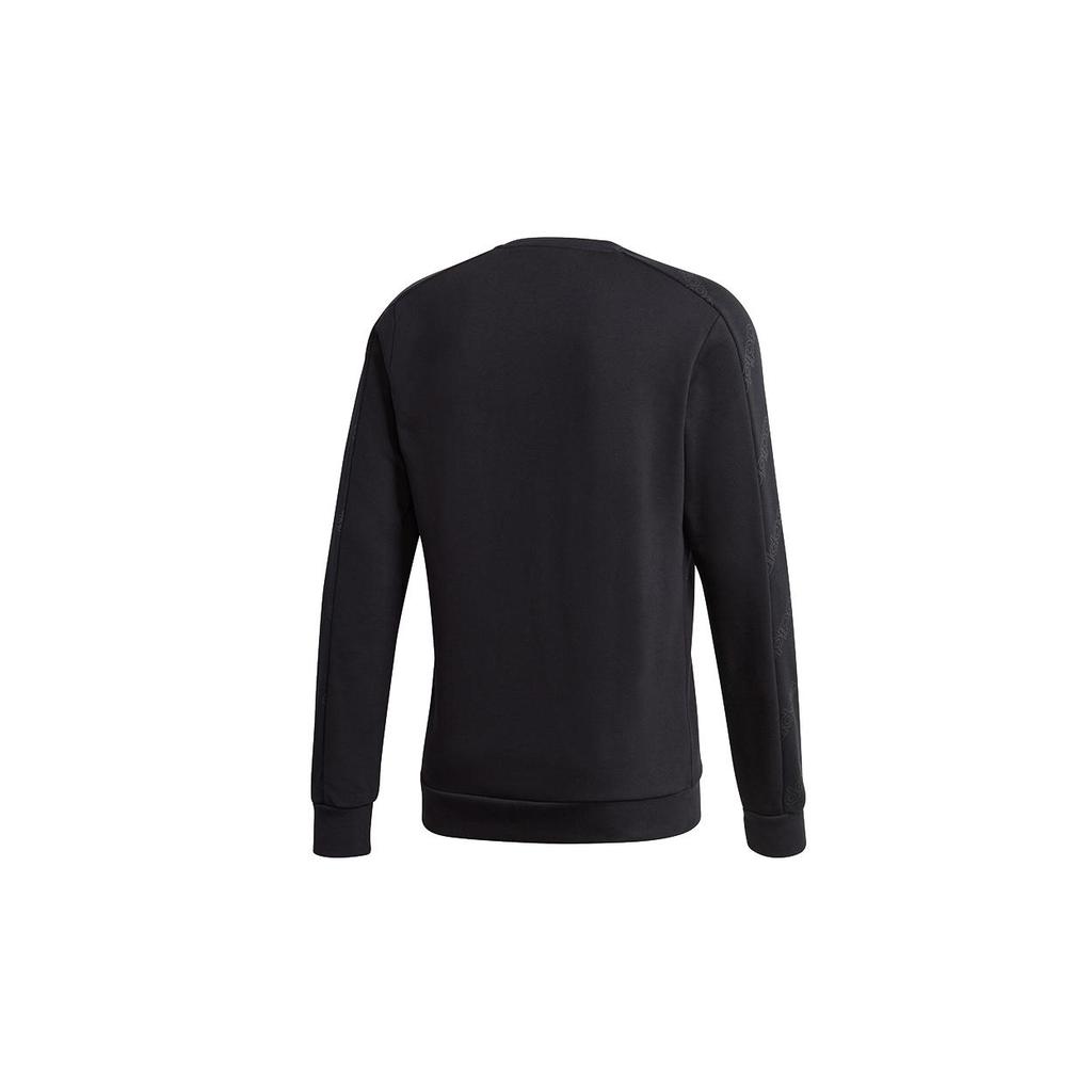 adidas Sweatshirts Men's Black Crew Neck Moderate Regular GJ6590