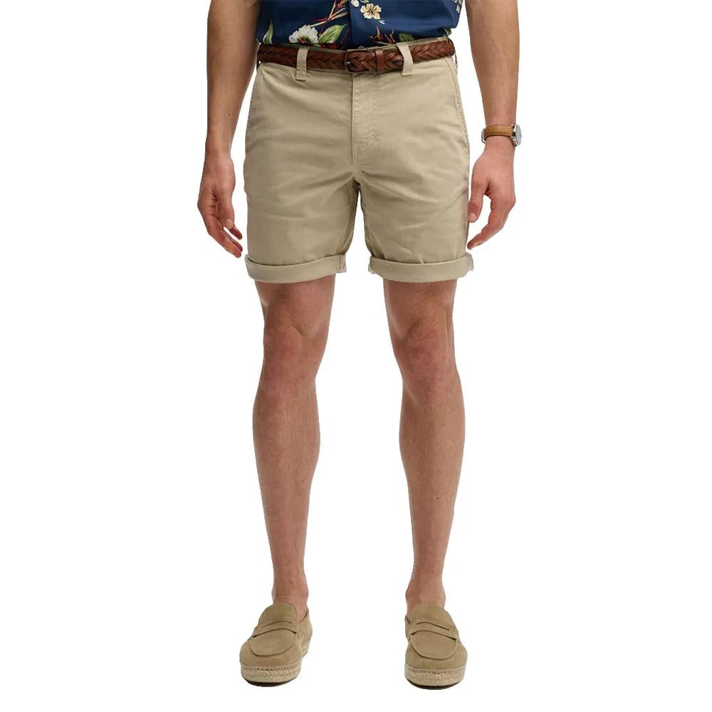 Superdry Beige Chino Shorts Utility - Bild 2