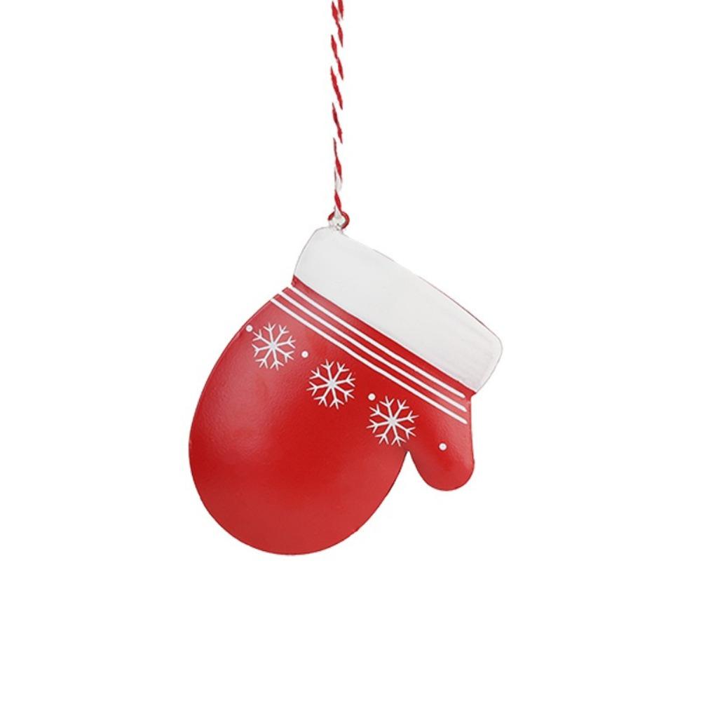 Iron Craft Christmas Ornament Boot Stocking and Hat Designs Delicate Christmas Decoration Handmade Hangging