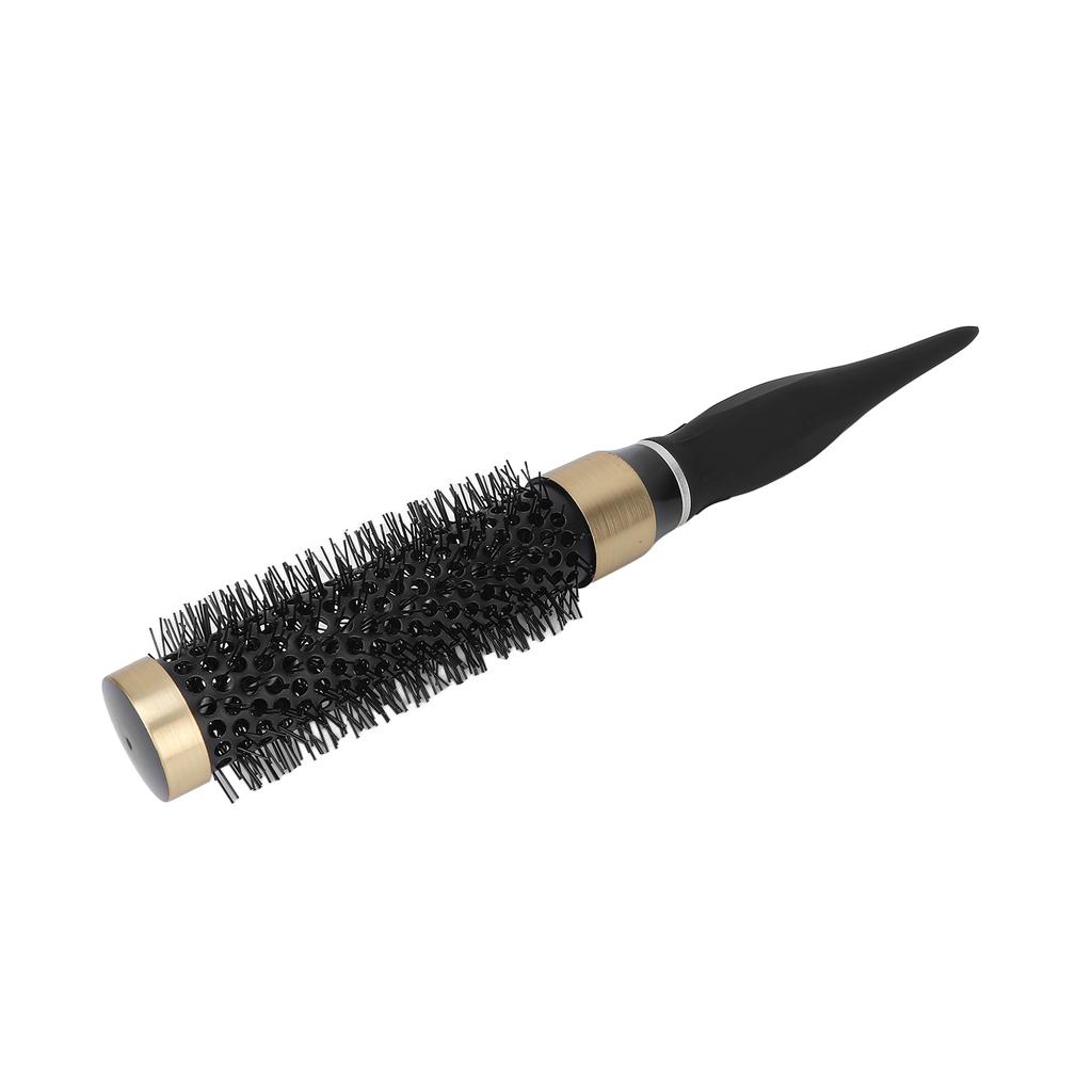 Round Brush Hair Comb Prevent Static Nylon Hair Aluminum Hairdressing Tool for Blow Drying Curling#30