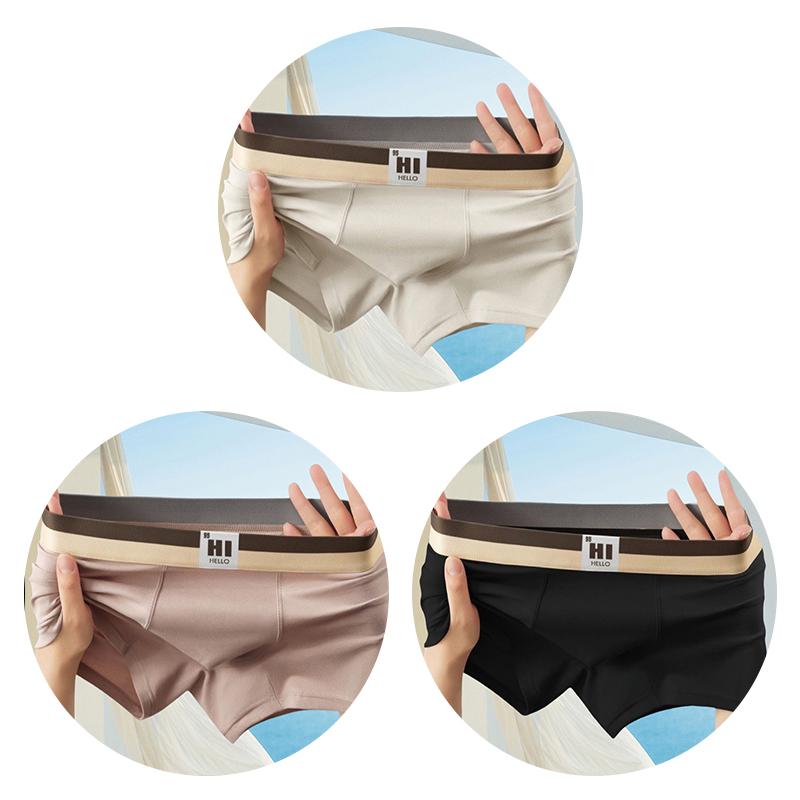 3 шт. мужские трусы-боксеры интимное нижнее белье мужские термошорты сексуальное нижнее белье трусы-боксеры трусы L