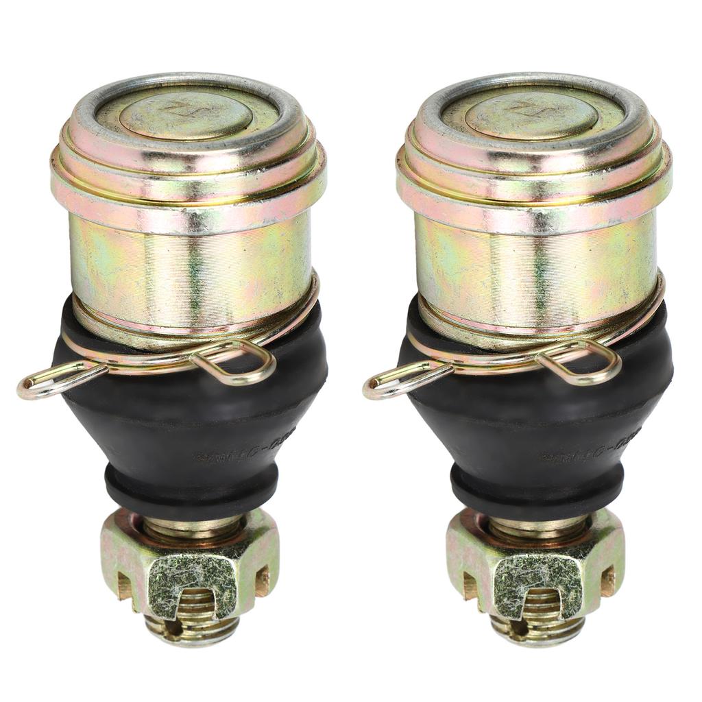 14mm Bolt Tie Rod Ends Ball Joints with Rubber Bushings Steel Alloy for 150cc 250cc Quad Dirt Bike