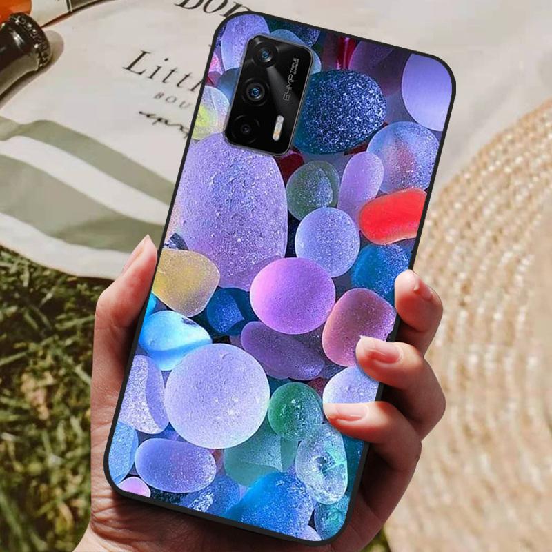 Für Realme Q3 Pro 5G Hülle Wolf Cartoon Silikon Weiche TPU Rückseite Für Realme Q3 Pro 5G Handyhüllen Realme Q3Pro 5G Fundas Coque