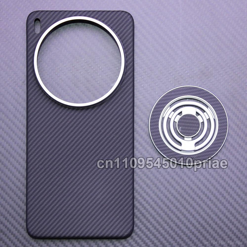 Case for Vivo X300 Ultra Carbon Fiber Ultra-thin Phone Case Aramid Fiber Magnetic Protection Case Phone Slim Light Case