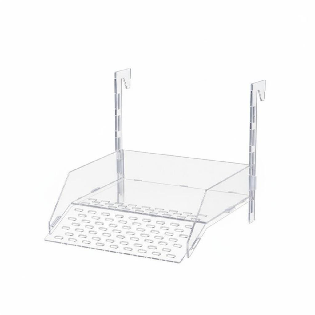 Acrylic Turtle Basking Dock Multi-Functional Hanging Turtle Basking Dock Tortoise Climbing Ladder High Guardrails