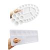 Easy Clean Children's Painting Palette Painting Dish Reusable Plastic Color Mixing Tray Art Tool For Home School Use