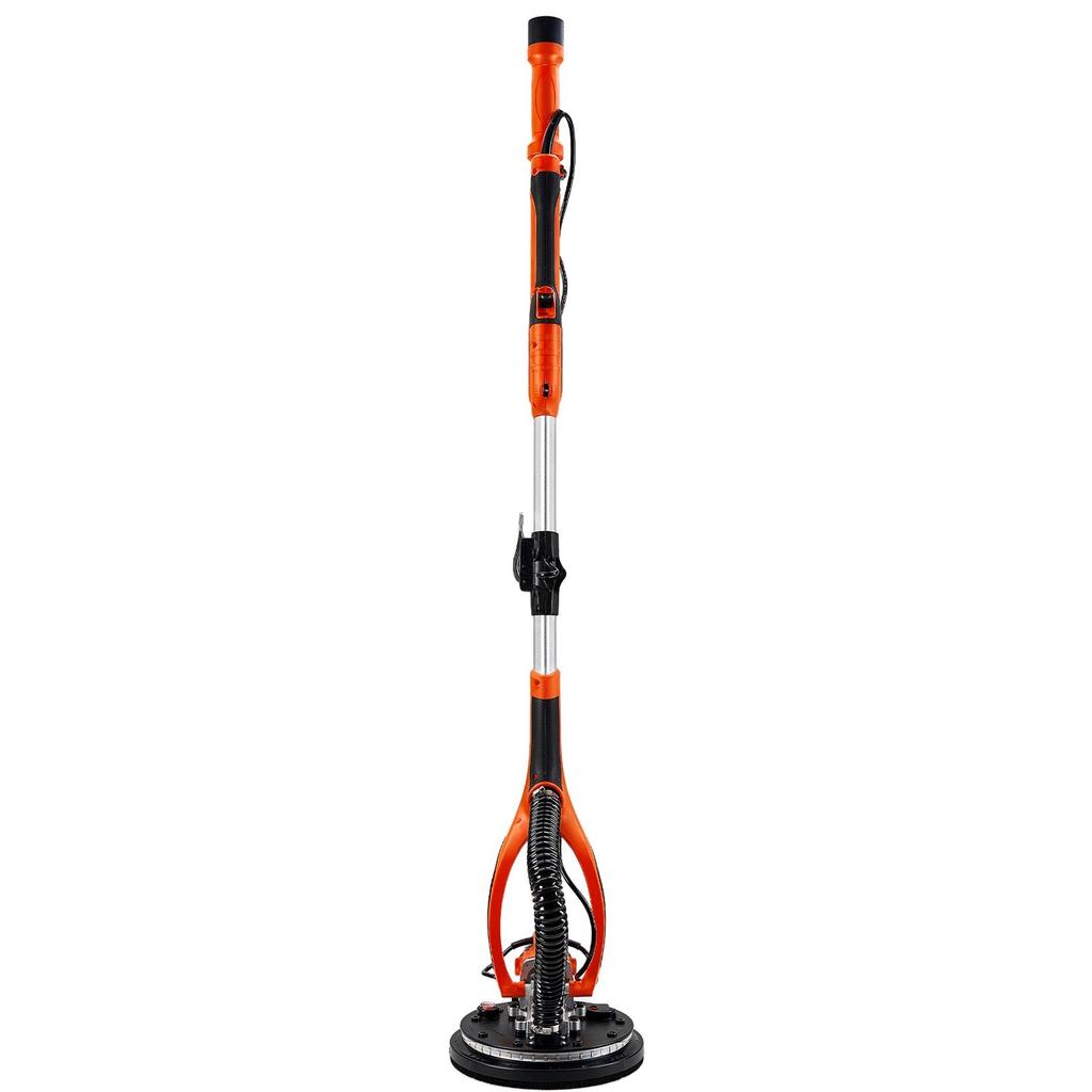Drywall Sander, 850W Electric Drywall Sander, Popcorn Ceiling Removal Tool with 5 Variable Speed 800-1700 RPM, Double-Deck LED Light, Foldable &