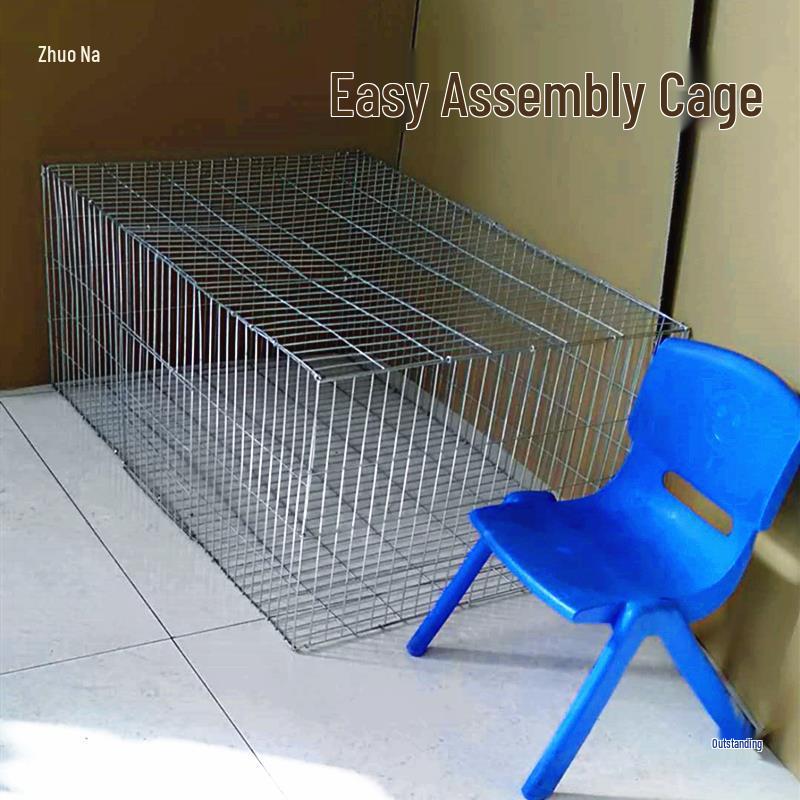 Large Outdoor/Indoor Cage for Rabbits, Chickens, and Pigeons - Model 862VxSFvH7