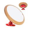 Coffee   Rate Observation Reflective Mirror Walnut 360 Degree Rotatable Visual Extraction Coffee Shot Mirror
