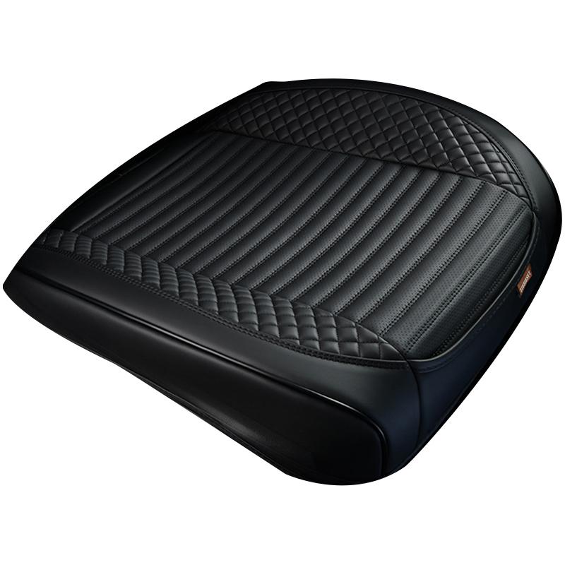 

SEAMETAL передний чехол для автомобильного сиденья из искусственной кожи, автомобильная подушка для сиденья, защитный коврик Four Seasons A чёрный