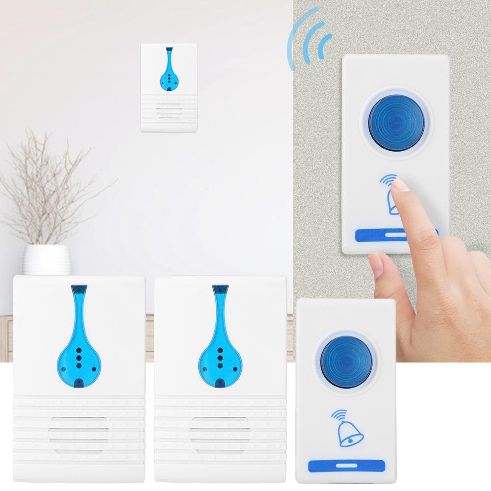 Wireless Doorbell Digital Door Music Ring Bell 32 Melody