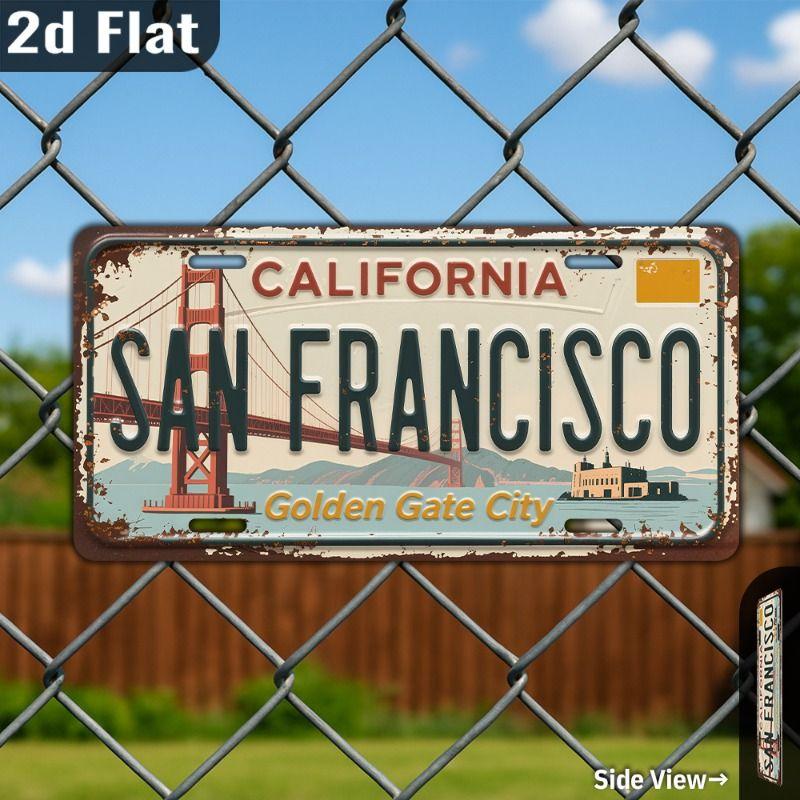 Retro Metal Aluminum Signs for Garage Yard Garden Cafe Bar Decor