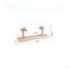 Beech Wood Embroidery Stand Reliable Table Base Handmade Craft Tool for Tabletop