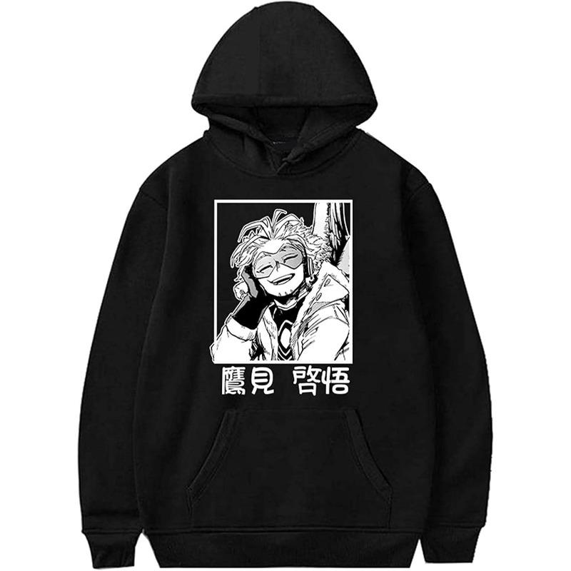 Japanese Animation My Hero Academy Hoodies Fashion Long Sleeve Sweatshirts Women Casual Harajuku Streetwear Sudaderas