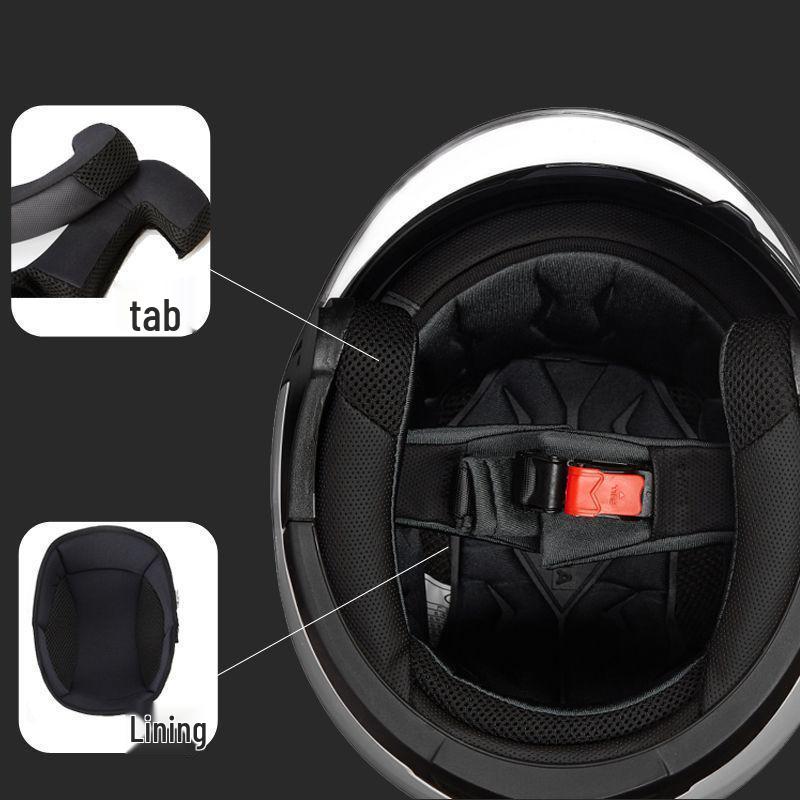 Mustang All-Season Extra-Large Helmet for Men & Women – Ideal for Electric Scooters & Motorcycles