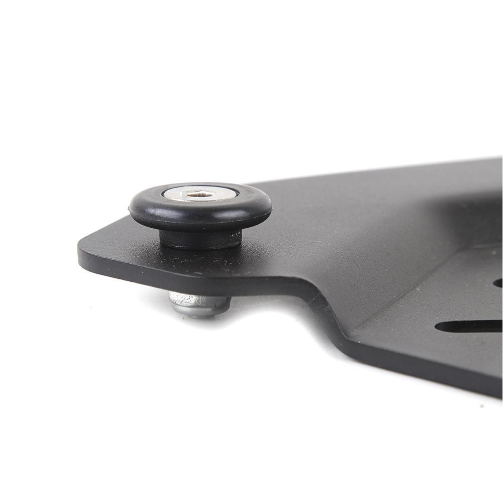 12pcs Bushing Pad ABS Black CNC Aluminum Alloy Motorcycle