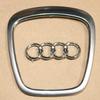 Kompatible Ersatz-Lenkrademble in mattem Silber für die Modelle A4L, A6L, A7, A8L, Q3, Q5, Q7.