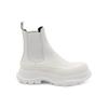 Alexander Mcqueen Tread Slick Ankle Boots White Women's 635714WHZ619071