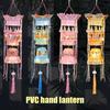 Spring Festival DIY Lantern Kit Chinese Traditional Handheld Lucky Lantern with Tassel And Ribbon Decor for Lunar New Year Wedding Birthday Decoration